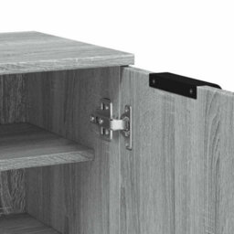 Vidaxl Shoe Cabinet Grey Sonoma 59X35X100 Cm Engineered Wood - thumbnail 8
