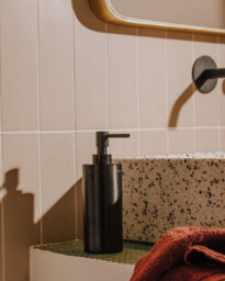Cosmic Soap Dispenser, 240Ml Capacity,  White, Anti-Corrosion, Architect S+ Collection - thumbnail 4