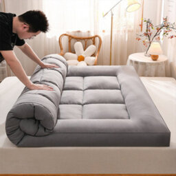 Xxl Size Super King Hypoallergenic Mattress Topper, Extra Deep 700 Gsm Microfibre Fill, Anti-Allergy Comfort 180X200Cm - thumbnail 6