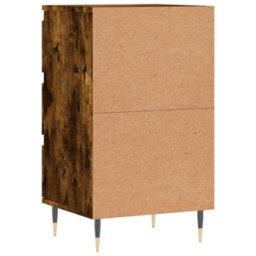 Berkfield Sideboard Smoked Oak 40X35X70 Cm Engineered Wood - thumbnail 8