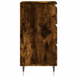 Berkfield Sideboard Smoked Oak 40X35X70 Cm Engineered Wood - thumbnail 7