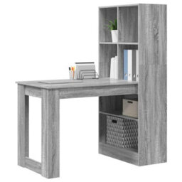 Berkfield Modern With Shelf Grey Sonoma 122 X 67 X 145 Cm Engineered Wood - thumbnail 3