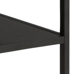 Furniture To Go Gila Coffee Table With Open Shelf In Oak & Black - thumbnail 7