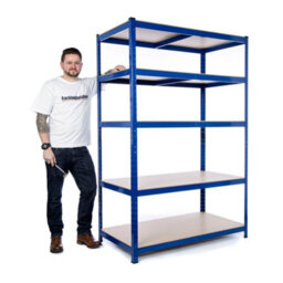 Garage Shelving Units / Racking 5 Levels 1800mm H X 1200mm W X 600mm D - thumbnail 1