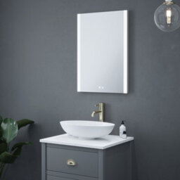 Bubly Bathrooms Windsor 500X700mm Led Bathroom Mirror With Bluetooth Speakers, Tunable White, Dimmable & Demister - Ip44 Rated - thumbnail 4
