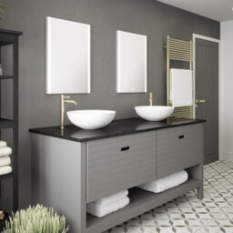 Bubly Bathrooms Windsor 500X700mm Led Bathroom Mirror With Bluetooth Speakers, Tunable White, Dimmable & Demister - Ip44 Rated - thumbnail 3