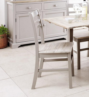 Statement Furniture Florence Country Style Wooden Chair - Truffle - image 1