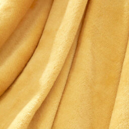 Ohs Ultra Soft Flannel Fleece Throw Blanket, Ochre - 200 X 240Cm - thumbnail 3