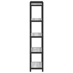 Berkfield Modern Bookcase Grey Sonoma 40 X 30 X 153 Cm Engineered Wood - thumbnail 6
