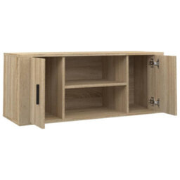 Berkfield Tv Cabinet Sonoma Oak 100X35X40 Cm Engineered Wood - thumbnail 6