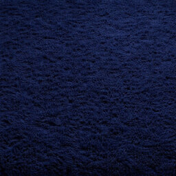 Aspire Homeware Non Slip Navy Shaggy Rug Soft Fluffy Washable Doormat, (L)80Cm X (W)50Cm - thumbnail 2