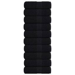 Walplus Wash Towels 10 Pcs Frogn Black 30X30 Cm 100% Cotton - thumbnail 1