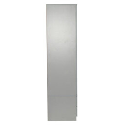 Urbnliving 180Cm Tall Wooden 2 Door Wardrobe Grey Set Drawers With 2 Drawers Bedroom Storage Hanging Bar Clothes - thumbnail 6
