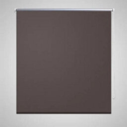 Berkfield Roller Blind Blackout 100 X 230 Cm Coffee - thumbnail 1