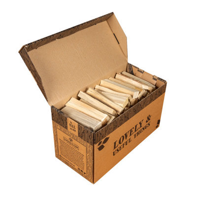 100% British Kiln Dried Kindling Box. Perfect For Stoves, Open Fires, Chiminea, Fire Pits And Pizza Ovens - image 1