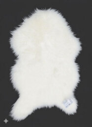 Homespace Direct Ltd Homespace Direct Luxury Faux Rabbit Fur Rug With Suede Backing Area Rug Plush Soft Accent Rug White 60X90Cm