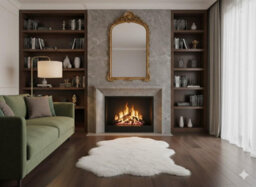 Homespace Direct Ltd Homespace Direct Luxury Faux Rabbit Fur Rug With Suede Backing Area Rug Plush Soft Accent Rug White 60X90Cm - thumbnail 4