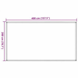 Berkfield Tent Carpet 200X400 Cm Taupe - thumbnail 8