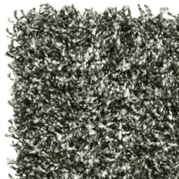 Aspect Furniture Cosy Plush Modern,thick,soft Shaggy Rug, Black/cream Mix, - thumbnail 3