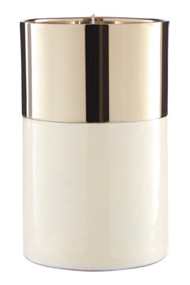 Orsina Elva White Large Wax Filled Candle - image 1