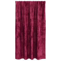 Berkfield Curtain With Curtains 2 Pcs Wine Red 140 X 140 Cm Velvet - thumbnail 3