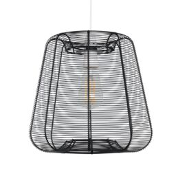 Inlight Flores Black Wire Tapered Lamp Shade (D)30Cm - thumbnail 3
