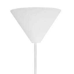 Wyld And Coco Flamingo Print Drum Pendant Lamp With White Fabric Shade, W50 X D50 X Drop 143Cm - thumbnail 7