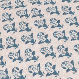 Furn. Lulah Block Printed Ruffle Cushion Cover - thumbnail 5