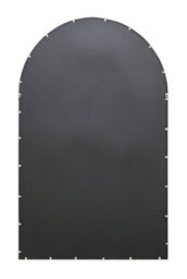 Mirroroutlet The Arcus White Framed Arched Window Garden Mirror 190Cm X 120Cm - thumbnail 6