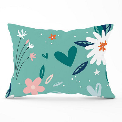 Warren Reed Designer Garden Summer Flowers Cushions 33Cm X 48Cm
