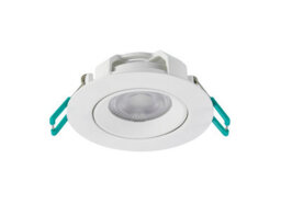 Sylvania Sylspot Neos Led Recessed Spotlight 4.8W 400 Lumens Ip44/20 White - Pack Of 3 - thumbnail 2