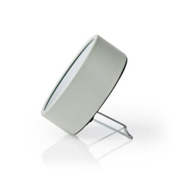 Nedis Alarm Clock For Bedside Desk Easy Read Analogue Display, Battery, Sage Green - thumbnail 2
