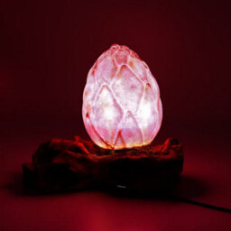Purple Lotus Flower Driftglow Lamp Decorative Ambient Lighting - thumbnail 5