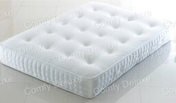 Comfy Deluxe Silk Pocket Sprung 1000 Pocket 3Ft Mattress - thumbnail 1