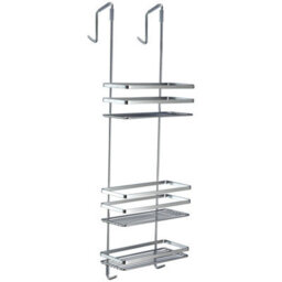 Euroshowers Black 3-Tier Hanging Bathroom Caddy