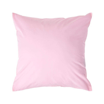 Homescapes Pink Continental Egyptian Cotton Pillowcase 200 Tc, 40 X 40 Cm - image 1