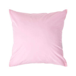 Homescapes Pink Continental Egyptian Cotton Pillowcase 200 Tc, 40 X 40 Cm - thumbnail 1