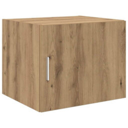 Berkfield Storage Cabinet Wall-Mounted Artisan Oak Engineered Wood - thumbnail 6