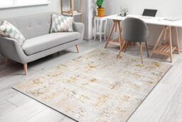 RugsX Modern Carpet Duke 51546 Cream / Gold - Vintage, Structured, Very Soft  180X270 Cm - thumbnail 5