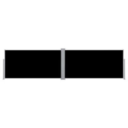 Walplus Retractable Side Awning Garden Sun Shade Canopy Gazebo For Back Door, Porch, Patio Black 160X600 Cm - thumbnail 2