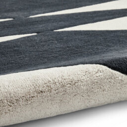 Beige Luxurious Modern Wool Abstract Geometric Rug Easy To Clean Living Room And Bedroom-150Cm X 230Cm - thumbnail 8