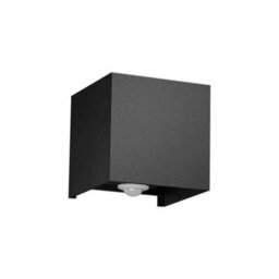 " Modern Square Outdoor Up Down Led Wall Light Pir Motion Sensor Ip54 Lamp 10W" - thumbnail 1