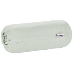 Beliani Fitted Sheet Janbu 140 X 200 Cm Cotton Light Green - thumbnail 6