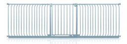 Safetots Elite Pressure Safety Gate, 271Cm - 280Cm, Matt Grey, Pressure Fit Stair Gate - thumbnail 1