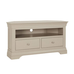 The Furniture Market Wilmslow Dove Grey Painted Corner Tv Unit Stand To Fit Tvs Up To 50 - thumbnail 6