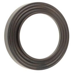 Loops Elegant Reeded Outer Roses For Doors In Dark Bronze Finish - Solid Brass Key Hole Cover - thumbnail 1