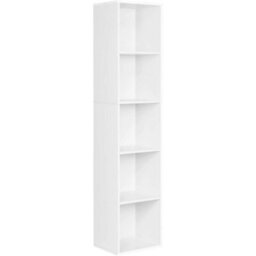 5-Cube Freestanding Bookcase - Waterproof Storage For Home And Office - thumbnail 1