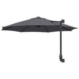 Berkfield Garden Parasol Manual Anthracite, Black 248 X 248 X 148 Cm - thumbnail 6