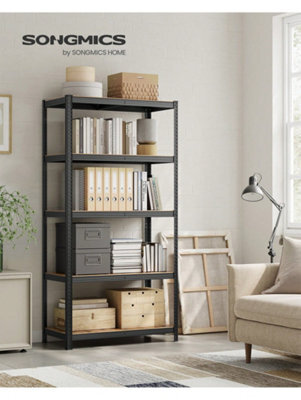 Songmics  Shelving Unit, 50 X 100 X 200 Cm, 875 Kg Load Capacity (175 Kg Per Shelf), Adjustable Storage Shelves, Garage - image 1