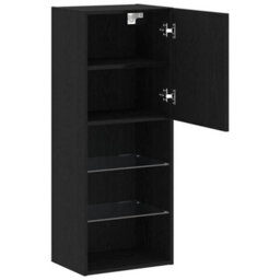 Walplus Tv Cabinet Black Oak 40.5 X 30 X 102 Cm Engineered Wood - thumbnail 5